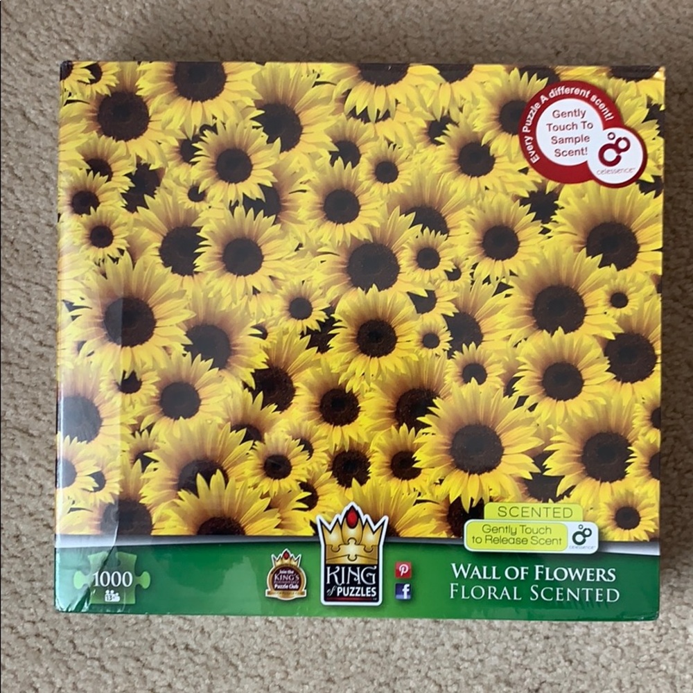1000 pieces jigsaw puzzle - sunflower